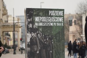 &quot;Podziemie niepodległościowe na Lubelszczyźnie po 1944 r.&quot; - Lublin, 1 marca 2024. Fot. A. Sadownik/IPN Lublin