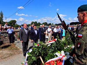 Uroczystości poświęcenia nagrobka chor. Antoniego Dołęgi, żołnierza podziemia antykomunistycznego – 11 sierpnia 2019