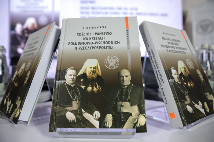 Dyskusja o książce „Kościół i państwo na Kresach Południowo-Wschodnich II Rzeczypospolitej” – 26 stycznia 2022. Fot. Sławek Kasper (IPN)