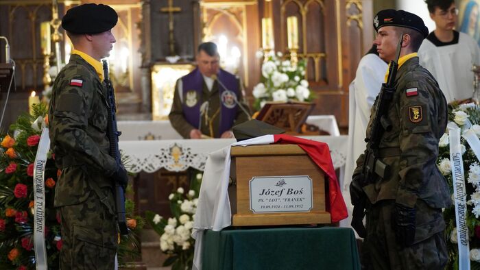 Uroczystości pogrzebowe Józefa Bosia ps. "Lot", "Franek" - Konstantynów, 4 czerwca 2024 r.