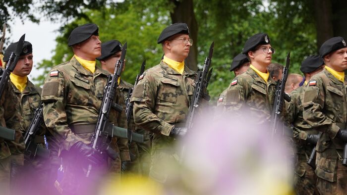 Uroczystości pogrzebowe Józefa Bosia ps. "Lot", "Franek" - Konstantynów, 4 czerwca 2024 r.