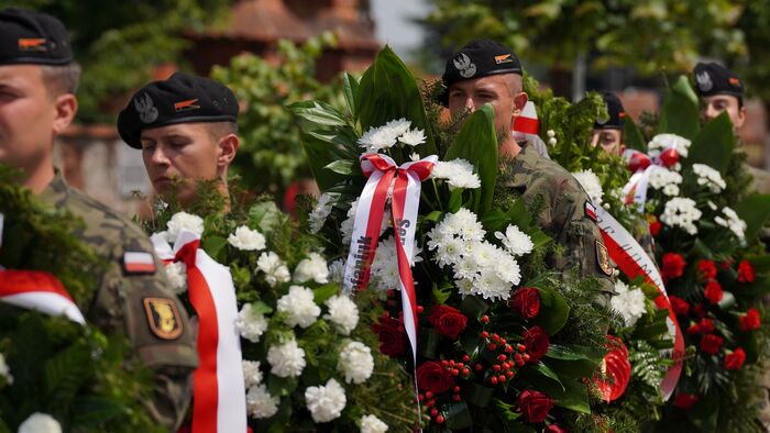 Uroczystości pogrzebowe Józefa Bosia ps. "Lot", "Franek" - Konstantynów, 4 czerwca 2024 r.