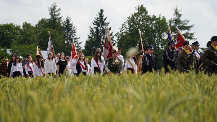 Uroczystości pogrzebowe Józefa Bosia ps. "Lot", "Franek" - Konstantynów, 4 czerwca 2024 r.