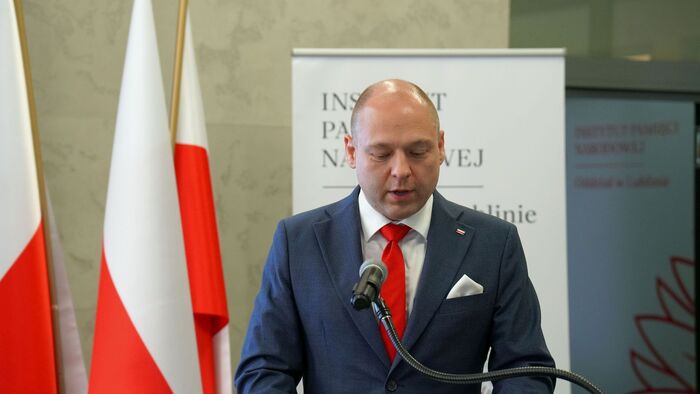 Uroczyste wręczenie Krzyża Wolności i Solidarności Panu Stefanowi Pazurowi / fot. D. Borek (IPN Oddział w Lublinie)