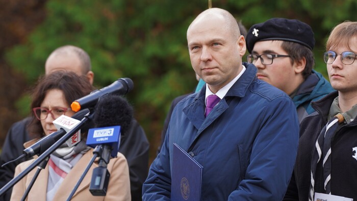 Konferencja prasowa - baza straty.pl, Lublin, 31 października