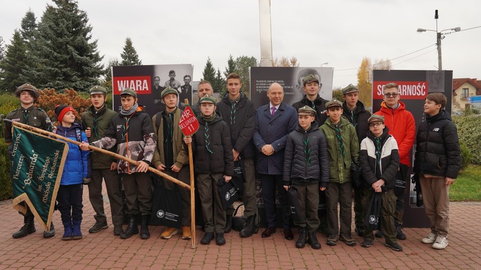 Otwarcie wystawy Dekalog Księdza Jerzego - Lublin, 17 listopada 2024 r., fot. D.Borek (IPN Lublin)