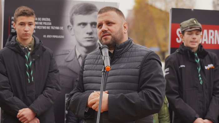 Otwarcie wystawy Dekalog Księdza Jerzego - Lublin, 17 listopada 2024 r., fot. D.Borek (IPN Lublin)