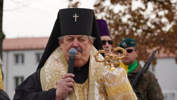 Upamiętnienie biskupa płk. Mateusza Siemaszko, fot. D.Borek (IPN Lublin)