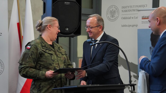 Dyskusja o „Dokumentach zbrodni wołyńskiej” – 29 listopada 2024. Fot. Dominik Borek (IPN)