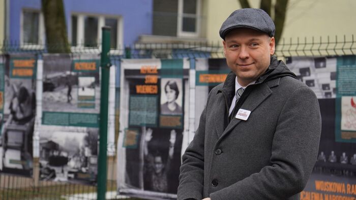 Prezentacja wystawy elementarnej IPN „Stan wojenny 1981–1983” - Lublin, 11.12.2024 r., fot. D.Borek