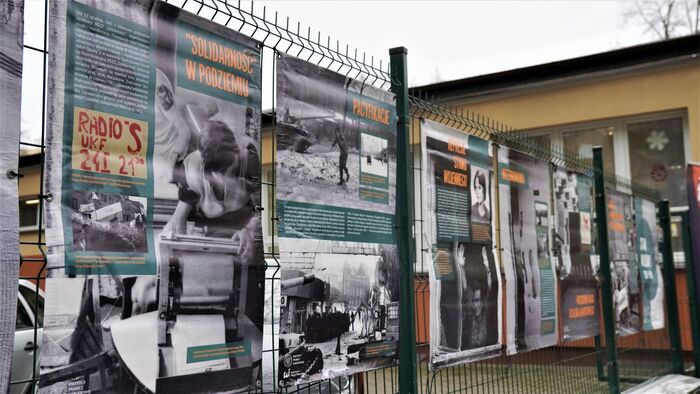 Prezentacja wystawy elementarnej IPN „Stan wojenny 1981–1983” - Lublin, 11.12.2024 r., fot. D.Borek