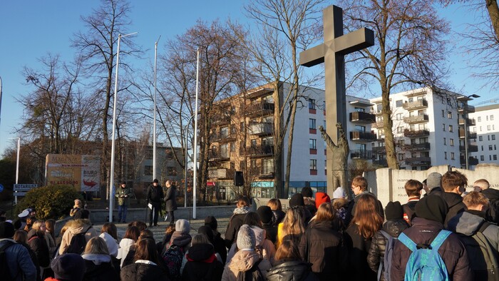 Działania edukacyjne w Dniu Pamięci Ofiar Stanu Wojennego - Lublin, 13 grudnia 2024, fot. D.Borek