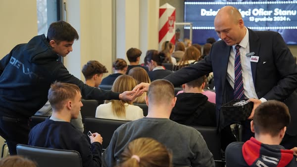 Działania edukacyjne w Dniu Pamięci Ofiar Stanu Wojennego - Lublin, 13 grudnia 2024, fot. D.Borek