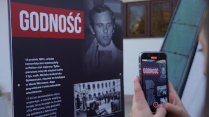 Otwarcie wystawy IPN "Dekalog Księdza Jerzego. Wystawa o Błogosławionym Księdzu Jerzym Popiełuszce" - fot. D.Borek