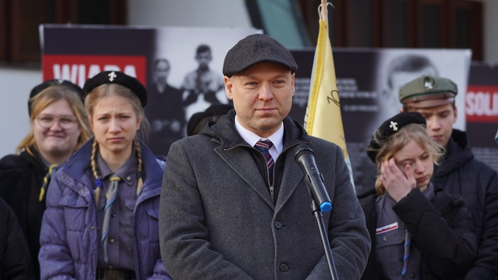 Otwarcie wystawy IPN "Dekalog Księdza Jerzego. Wystawa o Błogosławionym Księdzu Jerzym Popiełuszce" - fot. D.Borek