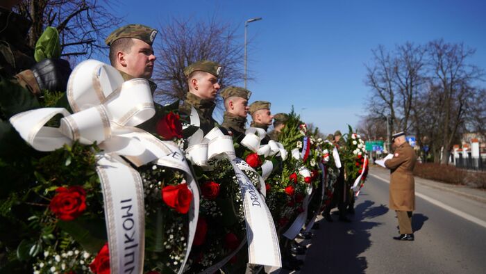 Uroczystości pogrzebowe Jana Kowalskiego ps. „Bystry” - Lubartów, 4 marca 2025 r. fot. D.Borek (IPN Lublin)