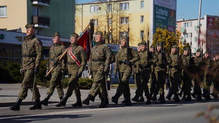 Uroczystości pogrzebowe Jana Kowalskiego ps. „Bystry” - Lubartów, 4 marca 2025 r. fot. D.Borek (IPN Lublin)