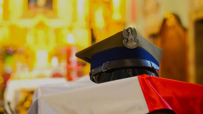 Uroczystości pogrzebowe Jana Kowalskiego ps. „Bystry” - Lubartów, 4 marca 2025 r. fot. D.Borek (IPN Lublin)