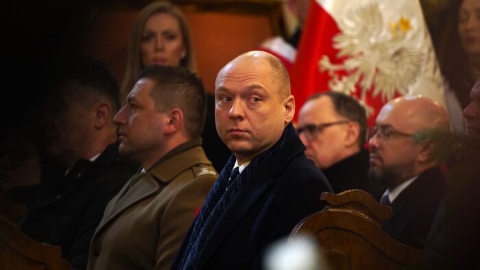 Uroczystości pogrzebowe Jana Kowalskiego ps. „Bystry” - Lubartów, 4 marca 2025 r. fot. D.Borek (IPN Lublin)