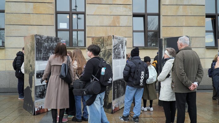 Prezentacja wystawy IPN „Śmierć za człowieczeństwo. Rodzina Ulmów” - Lublin, 24 marca 2025, fot. Sz.Barczyk (IPN Lublin)