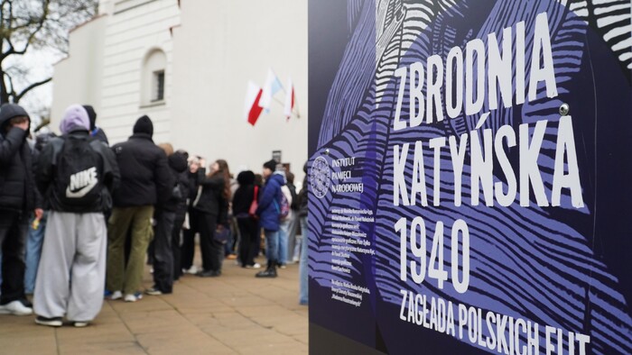 Otwarcie wystawy IPN „Zbrodnia Katyńska 1940. Zagłada polskich elit” - Lublin, 11 kwietnia 2025 r., fot. Sz.Barczyk (IPN Lublin)