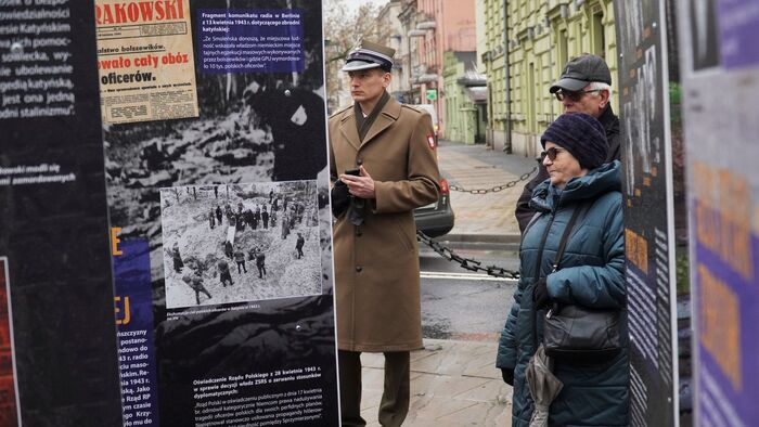 Otwarcie wystawy IPN „Zbrodnia Katyńska 1940. Zagłada polskich elit” - Lublin, 11 kwietnia 2025 r., fot. Sz.Barczyk (IPN Lublin)