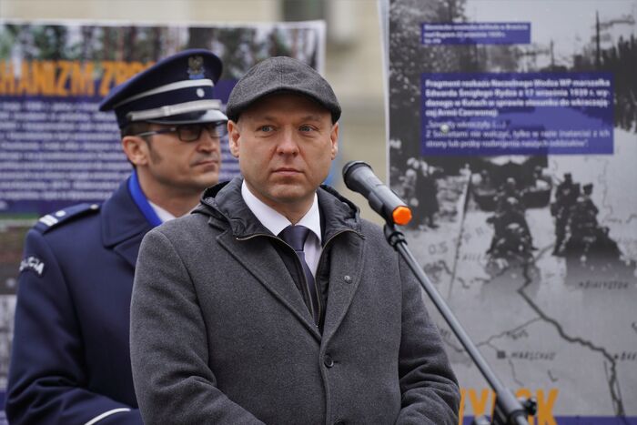 Otwarcie wystawy IPN „Zbrodnia Katyńska 1940. Zagłada polskich elit” - Lublin, 11 kwietnia 2025 r., fot. D.Borek (IPN Lublin)