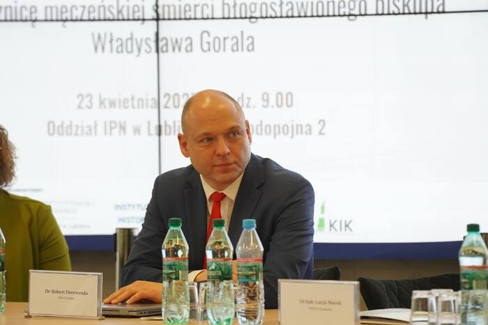 Katolickie elity wobec systemów totalitarnych (1939–1989). W 80. rocznicę męczeńskiej śmierci błogosławionego biskupa Władysława Gorala, fot. S.Maliszewska (IPN Lubin)