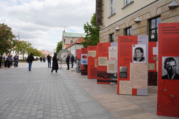 Otwarcie wystawy IPN pt. Początki systemu komunistycznego na Lubelszczyźnie - Lublin, 8 maja 2025 r., fot. D.Borek