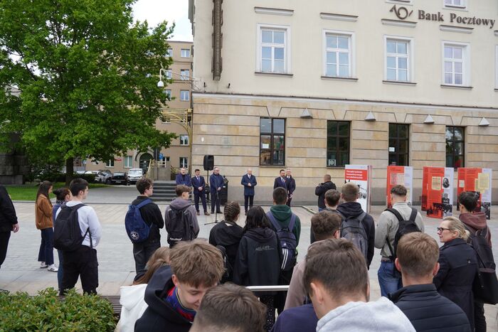 Otwarcie wystawy IPN pt. Początki systemu komunistycznego na Lubelszczyźnie - Lublin, 8 maja 2025 r., fot. D.Borek