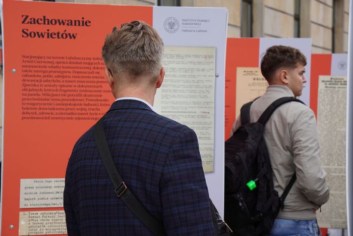Otwarcie wystawy IPN pt. Początki systemu komunistycznego na Lubelszczyźnie - Lublin, 8 maja 2025 r., fot. D.Borek