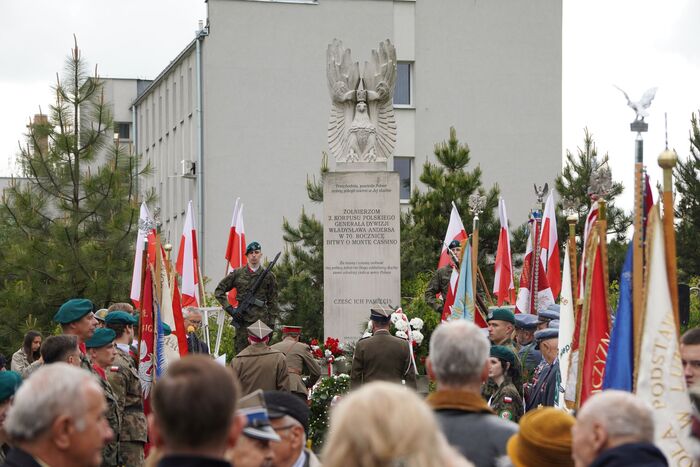 81. Rocznica Zdobycia Monte Cassino przez 2. Korpus Polski - miejskie obchody w Lublinie, 19.05.2025 r., fot. D.Borek (IPN Lublin)