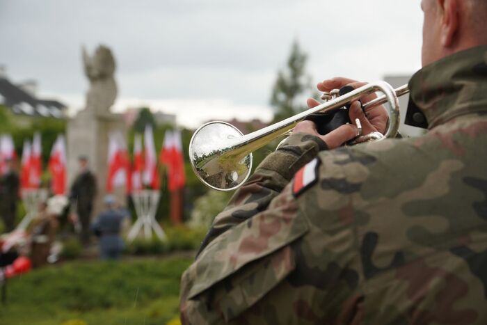 81. Rocznica Zdobycia Monte Cassino przez 2. Korpus Polski - miejskie obchody w Lublinie, 19.05.2025 r., fot. D.Borek (IPN Lublin)