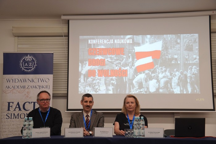 Czerwcowe drogi do wolności - Ogólnopolska konferencja naukowa, Zamość, 4 czerwca 2025 r., fot. P.Gustaw (IPN Lublin)