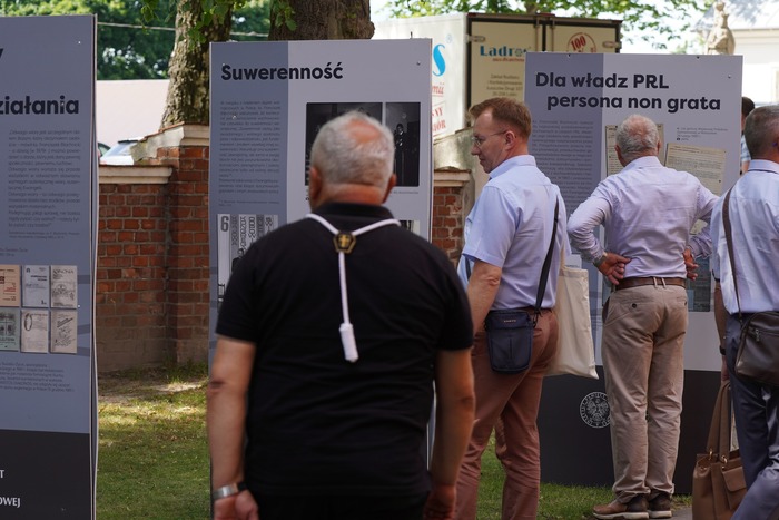 Otwarcie wystawy IPN pt. Franciszek Blachnicki - Wąwolnica, 29 czerwca 2025, fot. Dominik Borek (IPN Lublin)