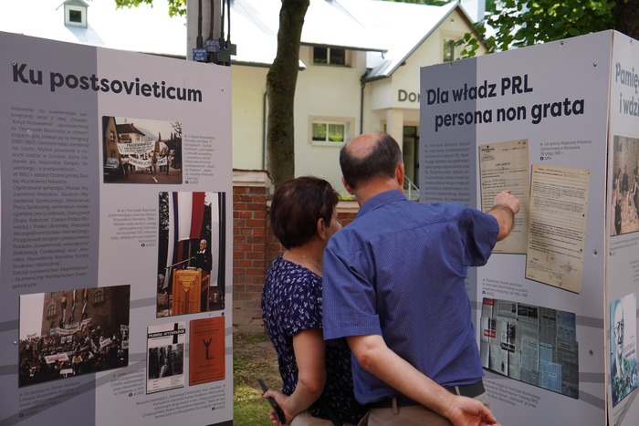 Otwarcie wystawy IPN pt. Franciszek Blachnicki - Wąwolnica, 29 czerwca 2025, fot. Dominik Borek (IPN Lublin)