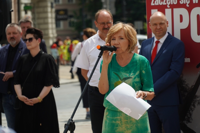 Otwarcie wystawy IPN pt. „Zaczęło się w Lipcu. »Solidarność« Regionu Środkowo-Wschodniego 1980-1989” - Lublin, 8 lipca 2025, fot. Szczepan Barczyk (IPN Lublin)