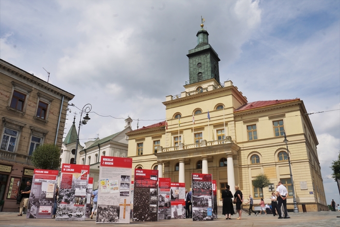 Otwarcie wystawy IPN pt. „Zaczęło się w Lipcu. »Solidarność« Regionu Środkowo-Wschodniego 1980-1989” - Lublin, 8 lipca 2025, fot. Dominik Borek (IPN Lublin)