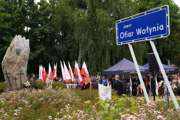 Narodowy Dzień Pamięci o Polakach – Ofiarach Ludobójstwa dokonanego przez OUN i UPA - Lublin, 11 lipca. Fot. Dominik Borek (IPN)