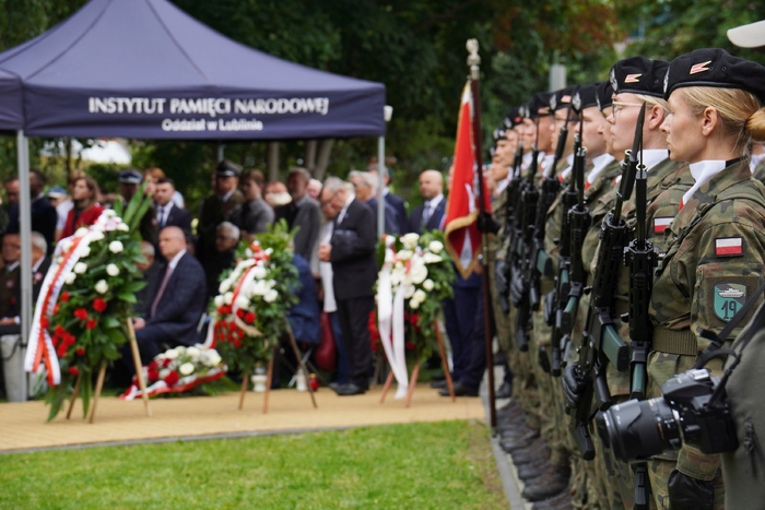 Narodowy Dzień Pamięci o Polakach – Ofiarach Ludobójstwa dokonanego przez OUN i UPA - Lublin, 11 lipca. Fot. Dominik Borek (IPN)