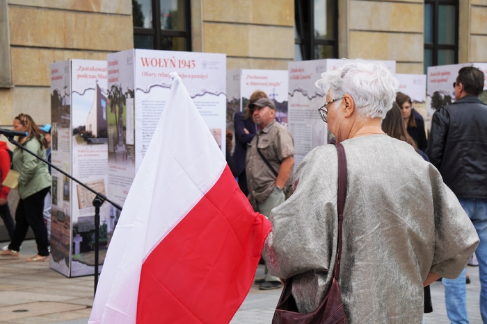 Otwarcie wystawy IPN pt. Wołyń 1943. Ofiary, relacje, miejsca pamięci - Lublin, 11 lipca 2025. Fot. Dominik Borek (IPN)