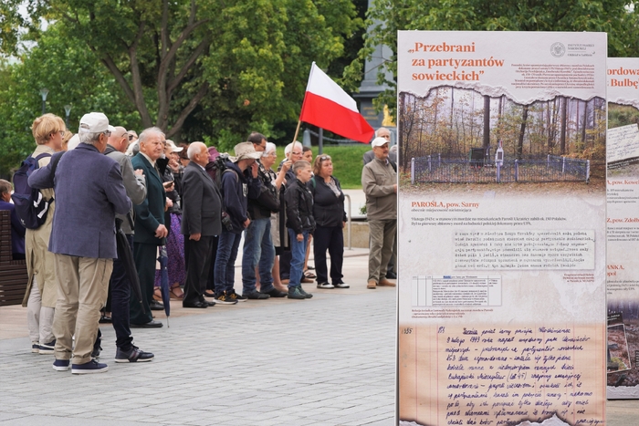 Otwarcie wystawy IPN pt. Wołyń 1943. Ofiary, relacje, miejsca pamięci - Lublin, 11 lipca 2025. Fot. Dominik Borek (IPN)