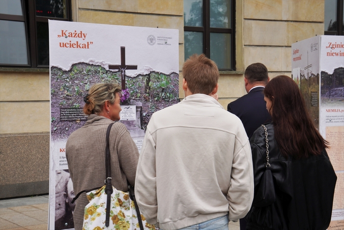 Otwarcie wystawy IPN pt. Wołyń 1943. Ofiary, relacje, miejsca pamięci - Lublin, 11 lipca 2025. Fot. Dominik Borek (IPN)