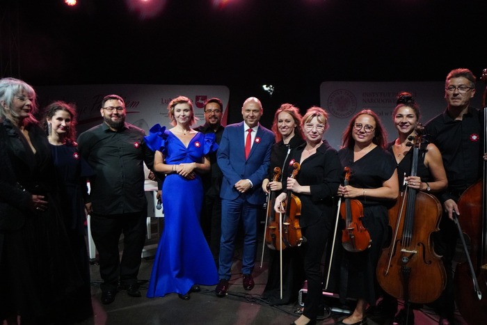Koncert „Zaśpiewajmy w hołdzie Powstańcom Warszawskim”  - Lublin, 1 sierpnia 2025 r. Fot. Dominik Borek (IPN Lublin)