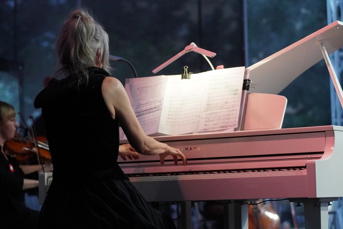 Koncert „Zaśpiewajmy w hołdzie Powstańcom Warszawskim”  - Lublin, 1 sierpnia 2025 r. Fot. Dominik Borek (IPN Lublin)