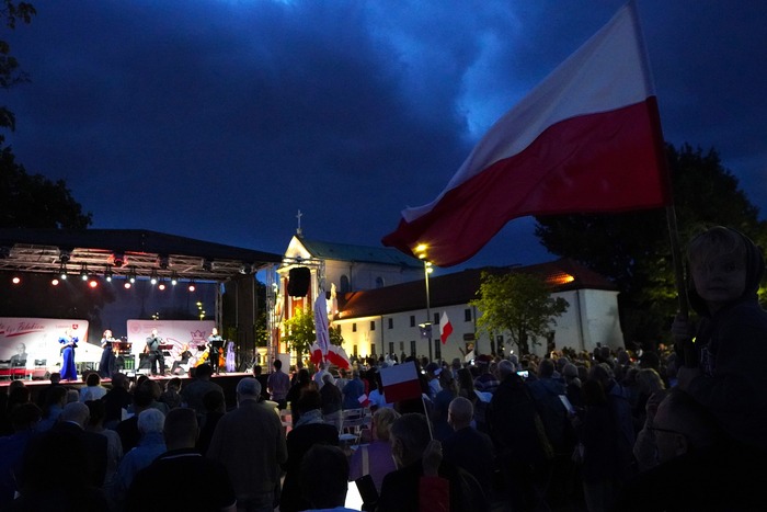 Koncert „Zaśpiewajmy w hołdzie Powstańcom Warszawskim”  - Lublin, 1 sierpnia 2025 r. Fot. Dominik Borek (IPN Lublin)