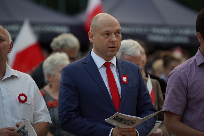 Koncert „Zaśpiewajmy w hołdzie Powstańcom Warszawskim”  - Lublin, 1 sierpnia 2025 r. Fot. Dominik Borek (IPN Lublin)