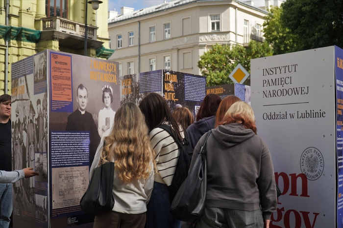 Prezentacja wystawy IPN "Zbrodnie niemieckie i sowieckie na Polakach 1939–1945” - Lublin, 17 września 2025 r. Fot. Sylwia Maliszewska (IPN Lublin)