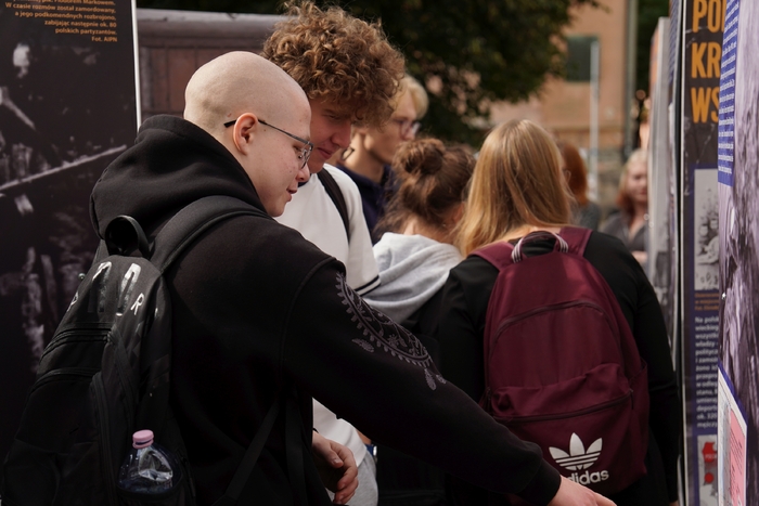 Prezentacja wystawy IPN "Zbrodnie niemieckie i sowieckie na Polakach 1939–1945” - Lublin, 17 września 2025 r. Fot. Dominik Borek (IPN Lublin)