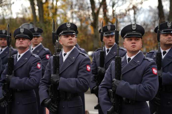 Uroczystości pogrzebowe żołnierzy Wojska Polskiego poległych we wrześniu 1939 roku - Głowaczów, 26 października 2025, Fot. Dominik Borek (IPN Lublin)